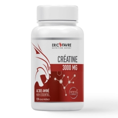 Eric Favre - Créatine Monohydrate 3000mg - 120 gélules