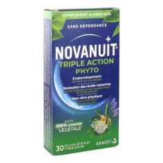 Sanofi Novanuit Triple Action Phyto 30 gélules