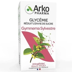 ARKOGELULES - Glycémie Gymnema Sylvestre - 45 gélules - Réduit les Envies de Sucre.