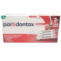 PARODONTAX - Dentifrice Original Soin Gencives - 3X75ml
