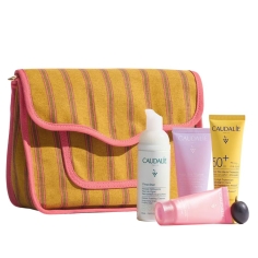 caudalie-essentiels-maria-orden-coffret.jpg" alt="Coffret Les Essentiels de Caudalie x Maria de la Orden avec soins visage et corps