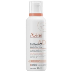 AVENE - XERACALM AD Baume Relipidant - 400ml  - Renforce la barrière cutanée - Apaise les démangeaisons - Espace les poussées de sécheresse