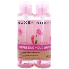 NUXE - Very Rose Eau Micellaire Démaquillante Apaisante - 2 X 400 ML