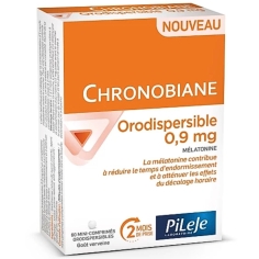 CHRONOBIANE - Orodispersible 0,9 mg Mélatonine - 60 comprimés