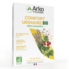 ARKOFLUIDES BIO - Confort Urinaire Arkopharma - 20 ampoules