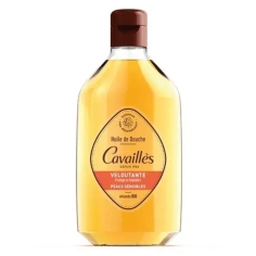 CAVAILLES - Huile de Douche Veloutante Amande Bio - Peaux Sensibles