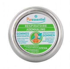 PURESSENTIEL Respiratoire Gommes Adoucissantes Boîte de 45 grammes