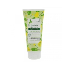 KLORANE JUNIOR Gel douche 2-en-1 parfum poire (200 ml)