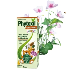 PHYTOXIL - Sirop Toux + Gorge Junior +2ans 100ml
