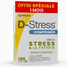 D-STRESS - Stress et fatigue - 120 comprimés