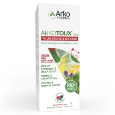ARKOTOUX Sirop Arôme Fruits Rouges 140 ml