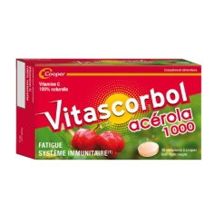 Vitascorbol acérola 1000 - Vitamine C 100% naturelle