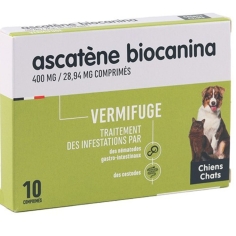 ASCATENE Biocanina 10 Comprimés