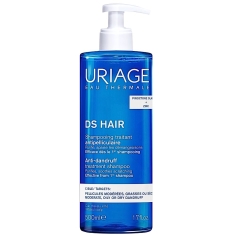 URIAGE - DS HAIR Shampooing Traitant Antipelliculaire - Purifie, apaise les démangeaisons - 500 ml