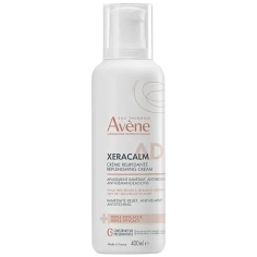 AVENE - XERACALM AD Crème Relipidante - 400 ml - Renforce la barrière cutanée - Apaise les démangeaisons - Espace les poussées de sécheresse