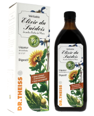 Véritable Elixir du Suédois - Liqueur, digestif (flacon en verre 700 ml)