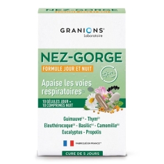 GRANIONS Nez-Gorge Formule Jour et Nuit (cure de 5 jours)