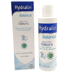 HYDRALIN Balance - Soin Lavant Intime Odeurs 200ml - Aide à éliminer les odeurs intimes pendant 12h.