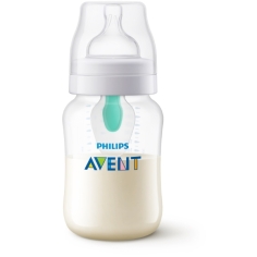 AVENT - 1m+ Biberon ANTI-COLIC Coliques avec une Valve AirFree - 260ml