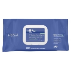 URIAGE - Bébé 1er Lingettes d'Eau Nettoyante x70
