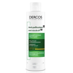 DERCOS - Shampooing Traitant Anti-pelliculaire Cheveux secs - 200ml