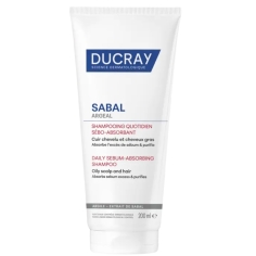 DUCRAY - ARGEAL Shampooing Quotidien Sébo-Absorbant -200 ml