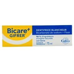 GIFRER - Bicare Plus Dentifrice - Goût Menthe - 75ml