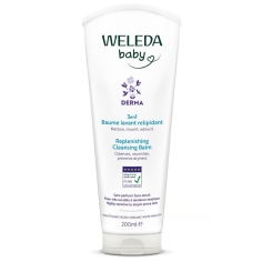 WELEDA Derma Baby -Baume Lavant Relipidant 3 en 1 - 200 ml