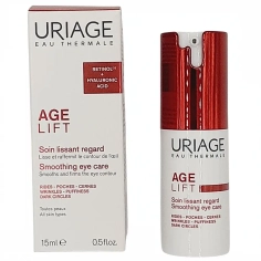 URIAGE Age Lift Soin Lissant Regard Lisse et Raffermit 15 ml, un soin anti-âge qui lisse et raffermit le contour de l’œil.
