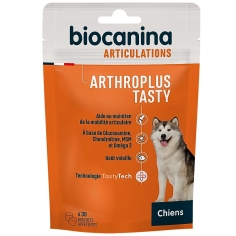 BIOCANINA - Sérénité Alphacalm Tasty Chiens +7 Kg. 30 bouchées appétentes.