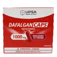 DAFALGAN - CAPS Paracétamol  1000 mg - 8 Gélules