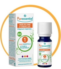 MARJOLAINE A COQUILLES Huile Essentielle BIO (5 ml) Puressentiel 