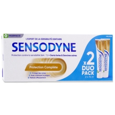 SENSODYNE - Dentifrice Protection Complète - 2 X 75 ml