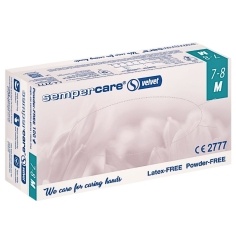 SEMPERCARE VELVET - Gants Médicaux Nitriles Non Poudrés, Non Stériles x200