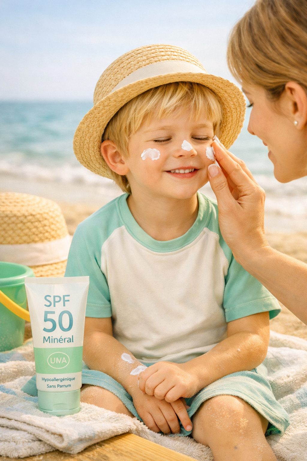 Crème solaire enfant en pharmacie