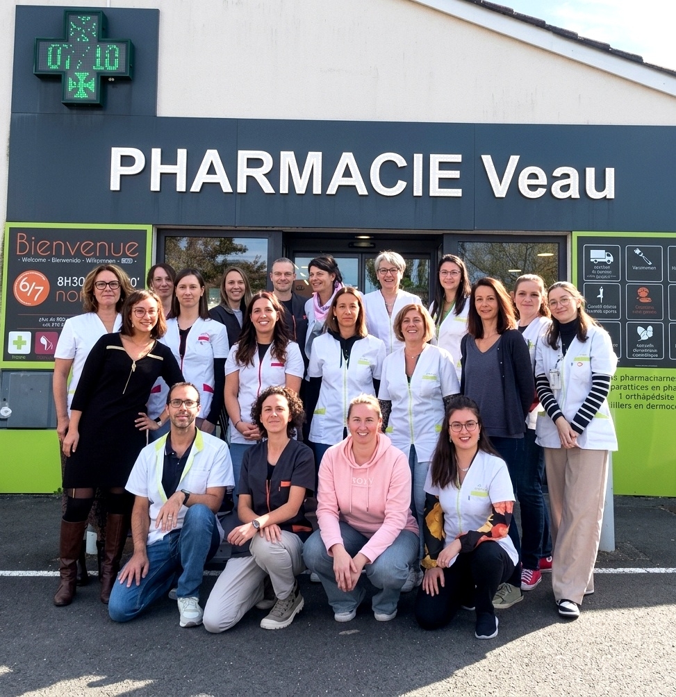 Equipe de pharmaciens de la pharmacie VEAU de Tournus (71)