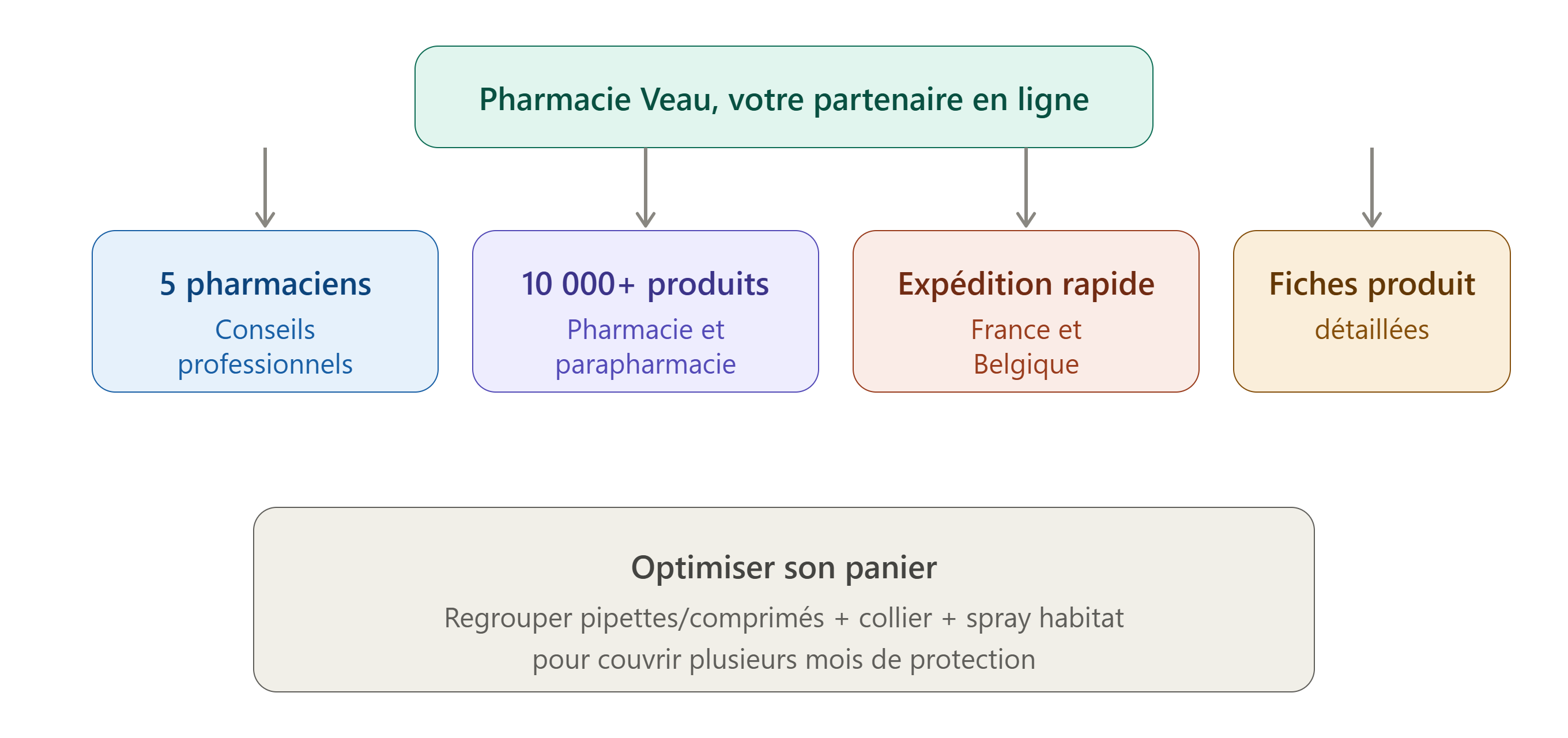 Pharmacie VEAU, votre partenaire en ligne pour vos produits antiparasitaires chien et chat