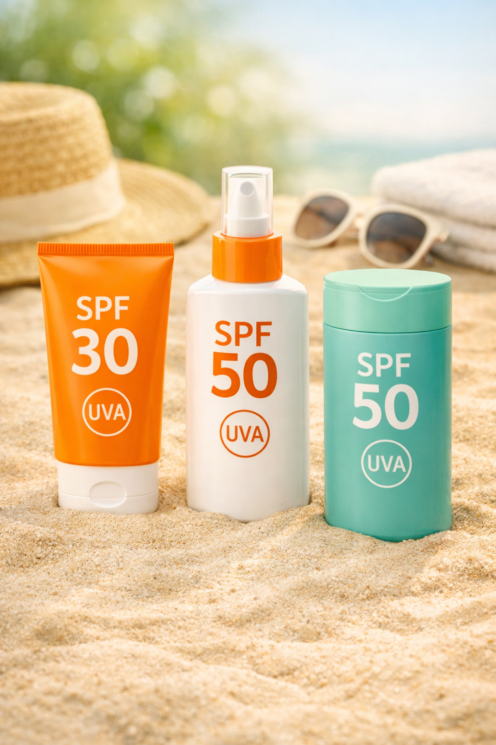 solaires SPF 30 / SPF 50 / SPF 50 UVA