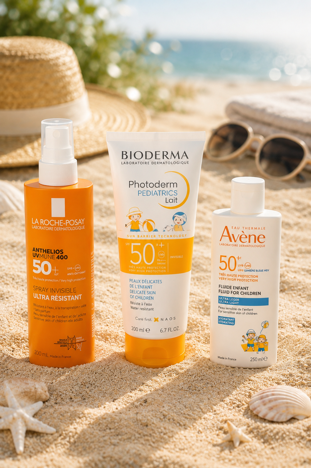 solaires SPF 30 / SPF 50 / SPF 50 UVA