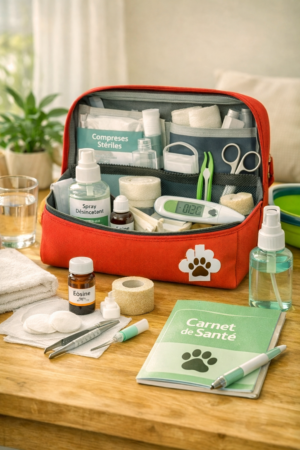 L'essentiel à retenir : les indispensables d'une trousse de secours chien et chat